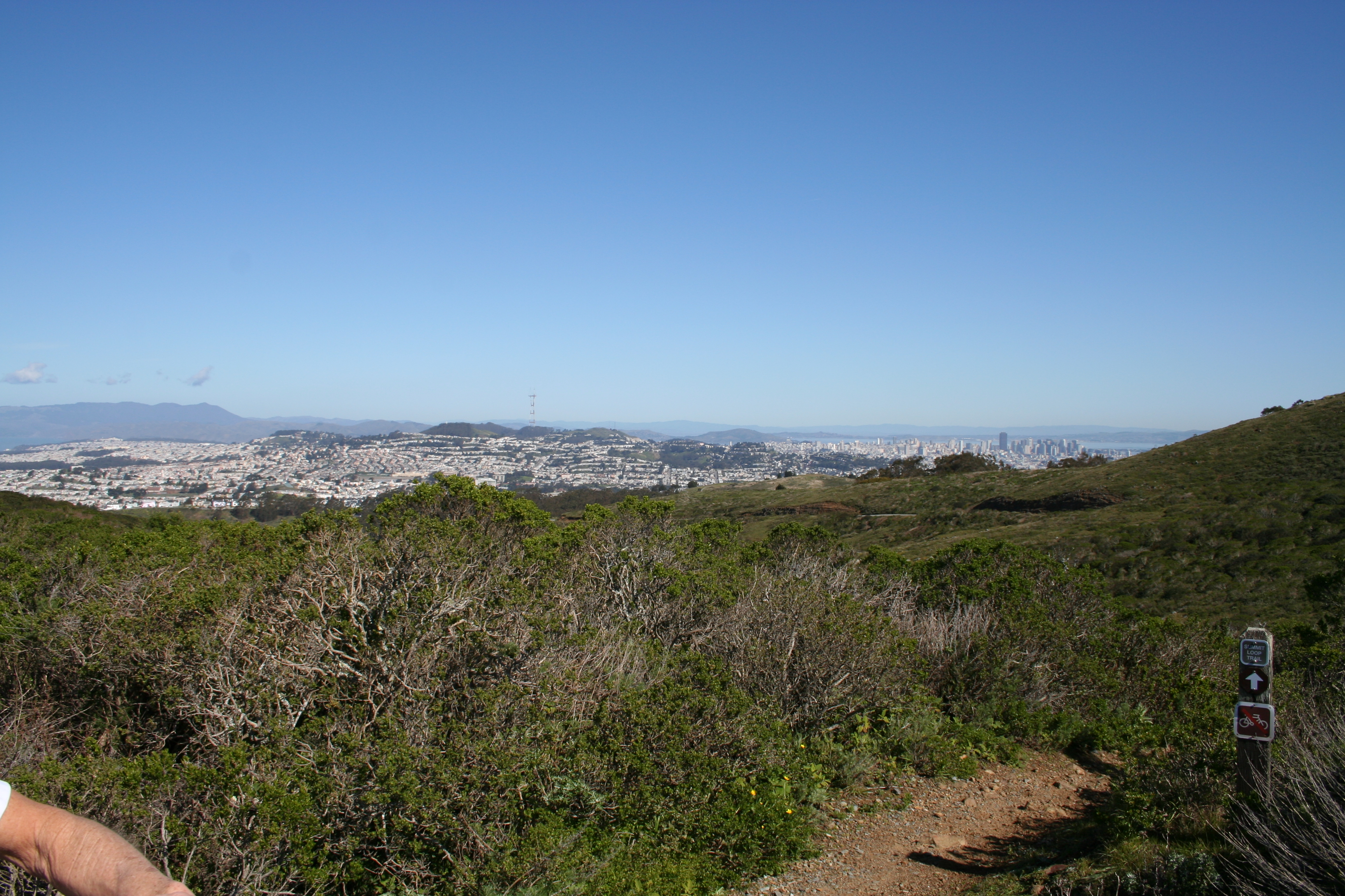 Jinxed on the team hike