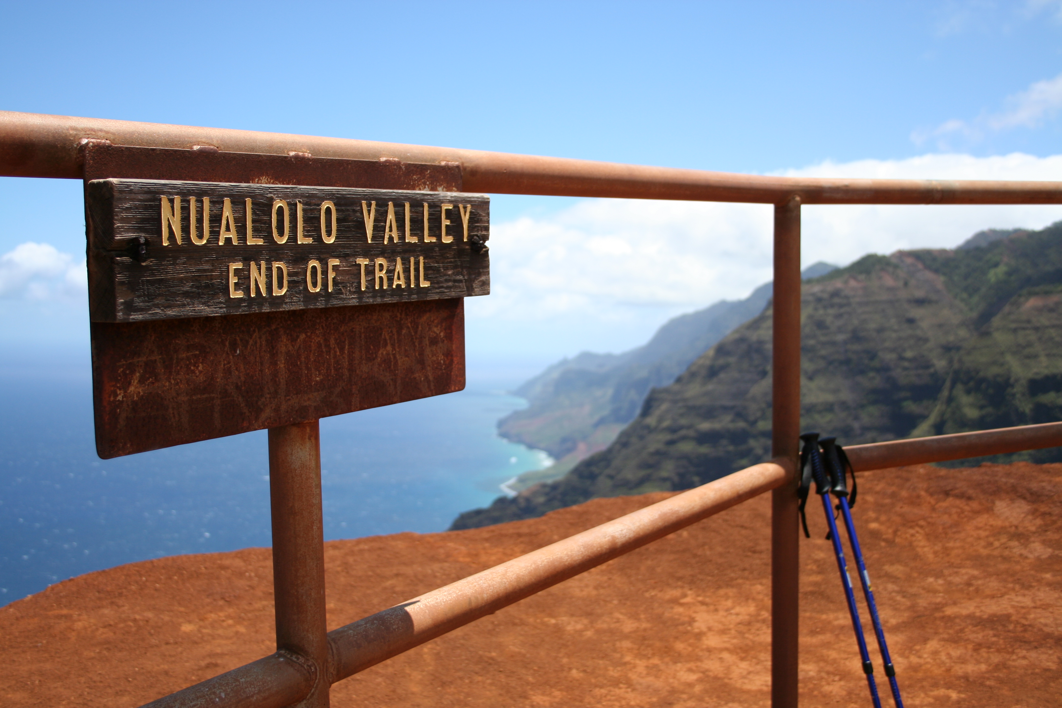 Ho’opi’i Falls hike 2.2 miles – 563 feet